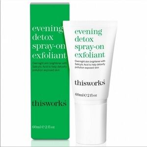New thisworks Evening Detox Spray-on Exfoliant
